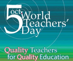 Čestitka u povodu 5. oktobra – Svjetskog dana učitelja