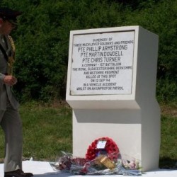 Otkrivena spomen ploča u znak sjećanja na poginule britanske vojnike