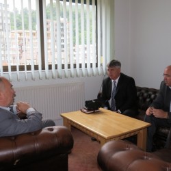 Sastanak premijera BPK Goražde i predsjednika opštine Čajniče