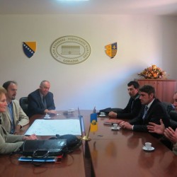 Sastanak sa direktorom Instituta za hidrotehniku Građevinskog fakulteta Univerziteta u Sarajevu