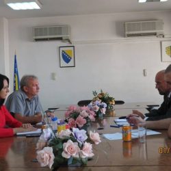 Održan sastanak predsjedavajuće Skupštine BPK-a sa predstavnicima Misije OSCE-a BiH (terenski ured Foča)