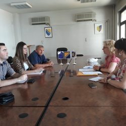 Sastanak sa predsjedavajućom Skupštine BPK Goražde Editom Velić
