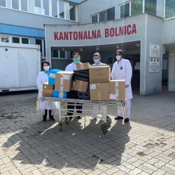Izvršena primopredaja doniranih respiratora Kantonalnoj bolnici Goražde