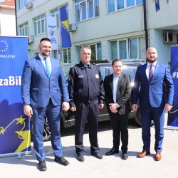 Upravi policije Ministarstva unutrašnjih poslova Bosansko-podrinjskog kantona Goražde uručeno terensko motorno vozilo