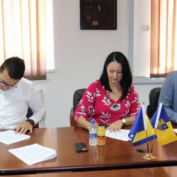Potpisani ugovori sa gradonačelnikom Grada Goražde o dodjeli sredstava po osnovu vodnih naknada