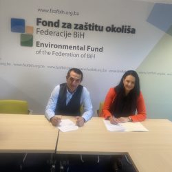 Potpisan Ugovor o udruživanju sredstava sa Fondom za zaštitu okoliša FBiH
