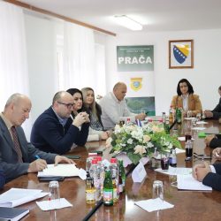 Novimenovani premijer Edin Ćulov s ministrima u Vladi posjetio općinu Pale u FBiH