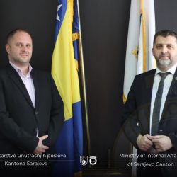 Ministar Nusret Hubjer danas posjetio Ministarstvo unutrašnjih poslova Kantona Sarajevo