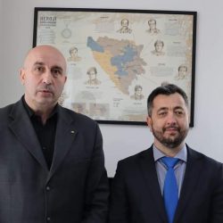 Ministar za boračka pitanja Bosansko-podrinjskog kantona Goražde Avdo Mirvić posjetio je Ministarstvo za boračka pitanja Kantona Sarajevo