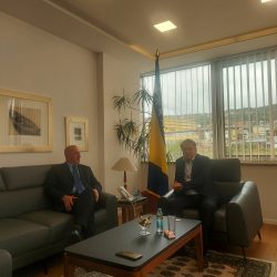 Premijer Bosansko-podrinjskog kantona Goražde Edin Ćulov sastao se danas sa premijerom Federacije BiH Nerminom Nikšićem