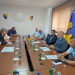 Federalni ministar Nedžad Lokmić u radnoj posjeti BPK Goražde