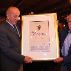 Vlada Bosansko-podrinjskog kantona Goražde, uručila   priznanje generalnom direktoru njemačke kompanije „EMKA“ gospodinu Friedhelmu Rungeu