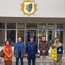 Posjeta visoke delegacije EUFOR-a Ministarstvu  za unutrašnje  poslove Bosansko-podrinjskog kantona Goražde