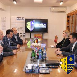 Predstavnici zakonodavne i izvršne vlasti u posjeti kompaniji „Emka-Bosnia“ u Goraždu