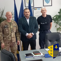 Predstavnici EUFOR-a u posjeti Upravi policije MUP-a BPK-a Goražde