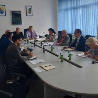 Visoka delegacija Evropske unije posjetila Upravu policije Ministarstva unutrašnjih poslova BPK Goražde