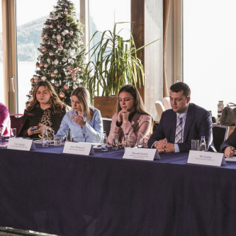 Predsjedavajući Skupštine BPK Goražde među učesnicima skupa Škole političkih studija Vijeća Evrope