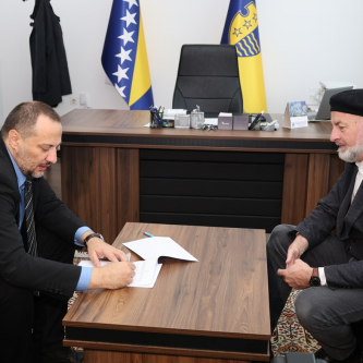 Potpisan ugovor o dodjeli sredstava: Muftijstvu goraždanskom odobreno 15.000 KM