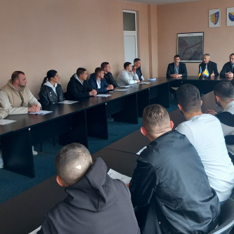 Ministar Edin Vranj i komesar Damir Bogunić upriličili prijem za nove polaznike policijske obuke