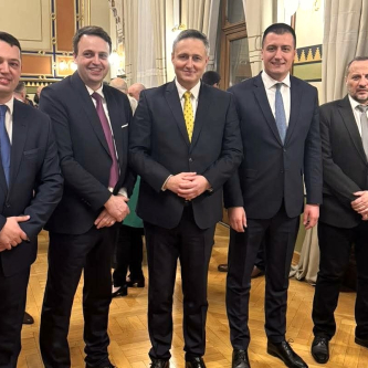 Zvaničnici iz BPK Goražde prisustvovali svečanom prijemu povodom Dana nezavisnosti BiH