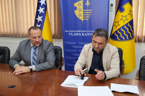 Potpisan ugovor o sufinansiranju projekta izgradnje fekalne kanalizacione mreže u naselju Cvilin u Općini Foča u FBiH