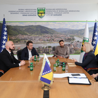 U BPK Goražde održan sastanak sa predstavnicima Razvojne regionalne agencije SERDA