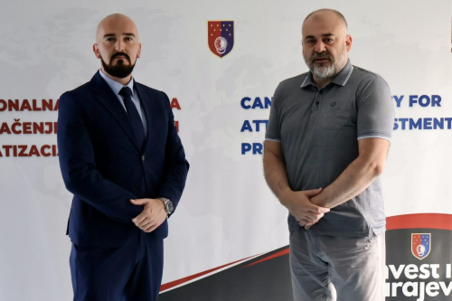 Direktor Agencije za razvoj, projektovanje i privatizaciju BPK Goražde u Sarajevu potpisao ugovor o materijalno-tehničkoj podršci