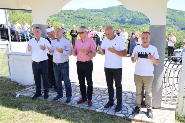 Delegacija Vlade BPK Goražde prisustvovala obilježavanju godišnjice „Bitke za Orahovice“ i Dana MZ Orahovice