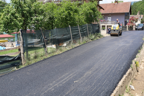 U toku sanacija dionice puta od industrijske zone Pobjeda do naselja Podhranjen