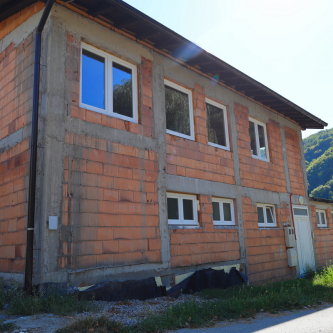 U goraždanskom naselju Vitkovići nastavljeni su radovi na izgradnji novog objekta Nogometnog kluba Azot
