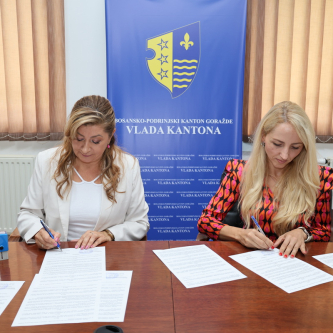 Potpisani ugovori za finansiranje projekata unapređenja zdravstvenih usluga u Bosansko-podrinjskom kantonu Goražde