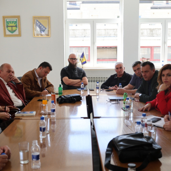 Kantonalni štab CZ BPK Goražde prati stanje na terenu i spreman je pružiti raspoložive resurse na raspolaganje nadležnim službama